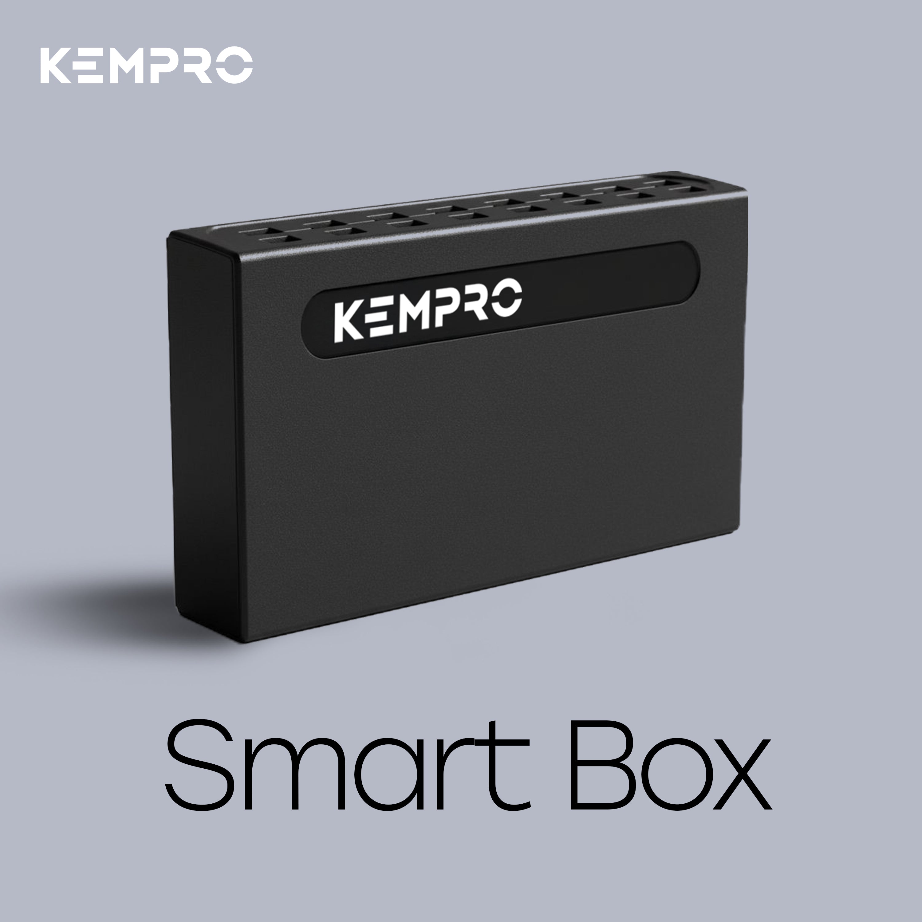 Kempro Smart Box – 3-in-1 Wireless CarPlay & Android Auto Streaming Adapter
