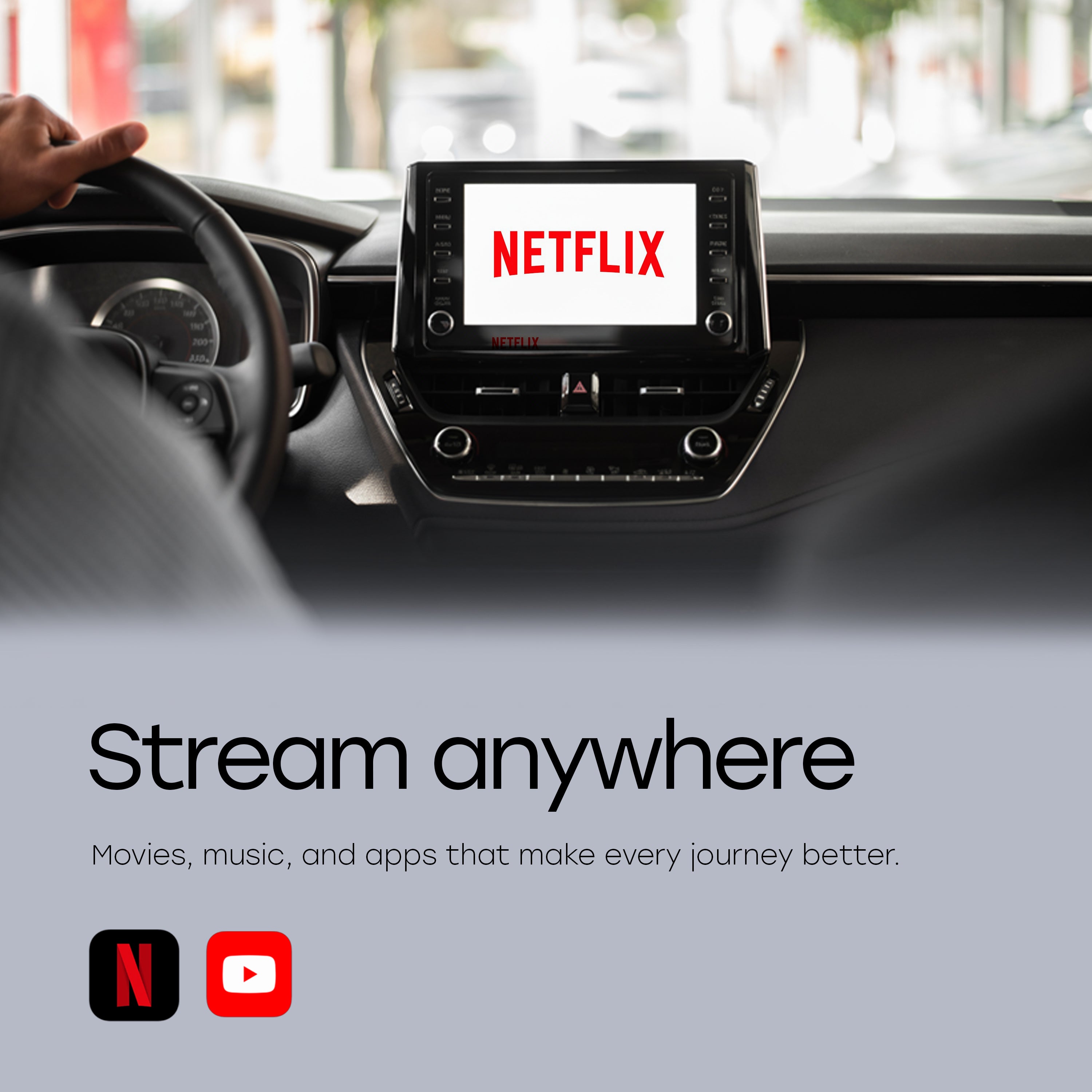 Kempro Smart Box – 3-in-1 Wireless CarPlay & Android Auto Streaming Adapter